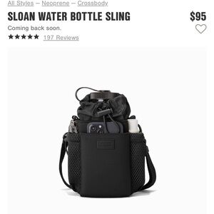 Sloan Water Bottle Sling